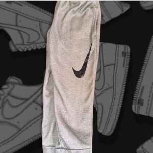 Nike Kids Light Gray Joggers